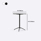 Industrial Round Bar Counter Table Dining Wooden Counter Table for Restaurant Clearhalo 'Bar Furniture' 'Bar Tables' 'bar_tables' 'Furniture' 'furniture_bar_tables' 'Kitchen & Dining Furniture' 1200x1200_06a0587f-c0ac-463f-818d-83853673f285