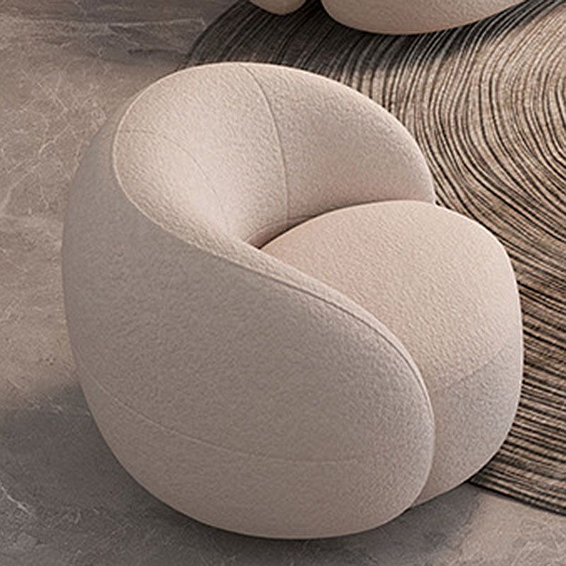 Contemporary Velvet/Wool Curved Sofa Tight Back Sofa in Gray/White Clearhalo 'furn' 'furn_sofas' 'Furniture' 'Living Room Furniture' 'Sofa' 'sofas' 1200x1200_06a27f05-7c3e-4d53-9a7e-ad2c89fddb14