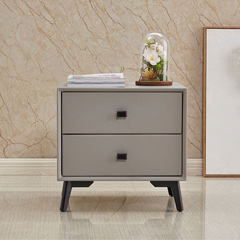 18.5" Tall Solid Wood Night Table Legs Included Bed Nightstand with 2 Drawers Clearhalo 'Bedroom Furniture' 'furn' 'furn_night_stand' 'Furniture' 'night_stand' 'Nightstands' 1200x1200_06a4067a-1051-471a-af87-af69d1bc8871