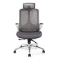 Modern Black and White Chair Home Office Chair with Metal Base Clearhalo 'furn' 'furn_office_chair' 'Furniture' 'furniture_office_chair' 'Office Chairs' 'Office Furniture' 'office_chair' 1200x1200_06a7c06b-823e-4f47-a75c-8d87b5b2c940