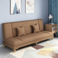 Scandinavian Convertible Sleeper Sofa 31.5" High Armless Settee Clearhalo 'furn' 'furn_sofas' 'Furniture' 'furniture_sofas' 'kitchen' 'kitchen_sofas' 'Living Room Furniture' 'Sofa' 'sofas' 1200x1200_06ad55e3-0936-4d28-9171-5b71f0d4839d