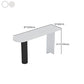 Stone/Wood Bar Dining Table Modern Oval Bar Table with Double Pedestal Clearhalo 'Bar Furniture' 'Bar Tables' 'bar_tables' 'furn' 'furn_bar_tables' 'Furniture' 'furniture_bar_tables' 'Kitchen & Dining Furniture' 1200x1200_06aed089-9973-4583-a55c-6babf8b8e7a3