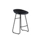 Industrial Armless Bar Stool Plastic Dining Stool with Metal Base Clearhalo 'Bar Furniture' 'Bar Stools' 'bar_stools' 'furn' 'furn_bar_stools' 'Furniture' 'Kitchen & Dining Furniture' 1200x1200_06b19f6b-d182-4b38-a317-99fd5bf6f415
