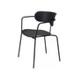 Industrial Metal Balcony Arm Chair Matte Finish Open Back Dining Chair (Set of 4) Clearhalo ' kitchen&dining_furn' 'Dining Chairs' 'Dining Tables & Seating' 'dining_chair' 'furn' 'furn_dining_chair' 'Furniture' 'furniture_dining_chair' 'Kitchen & Dining Furniture' 'kitchen' 1200x1200_06b32b02-0354-420e-84bb-999cec00d3f2