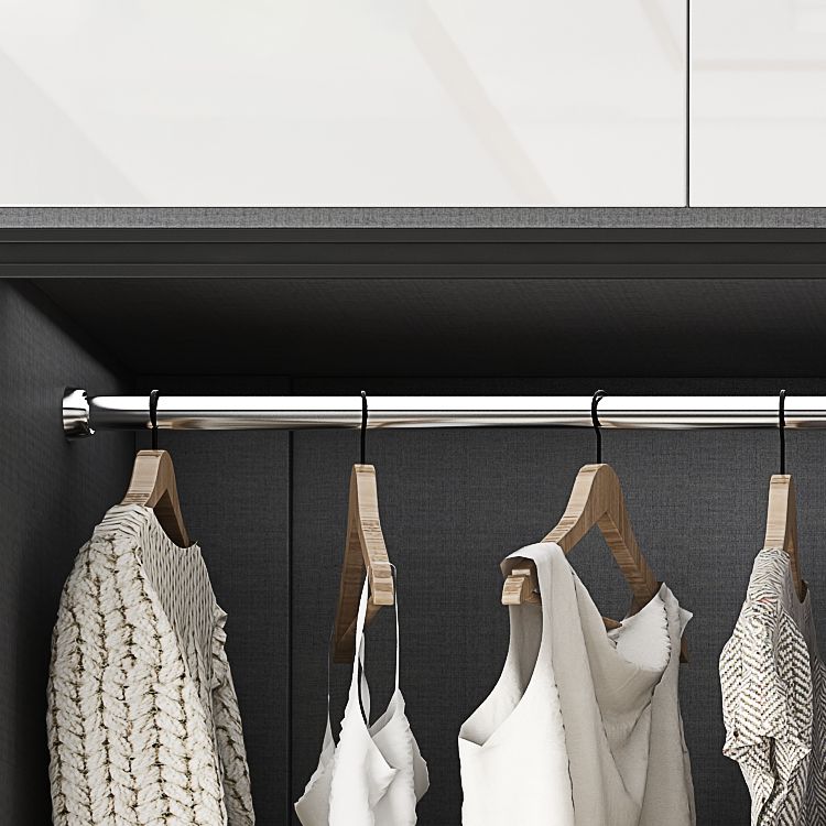 Mobile per finitura a specchio con porta moderna moderna porta d'armadio per interni in vetro