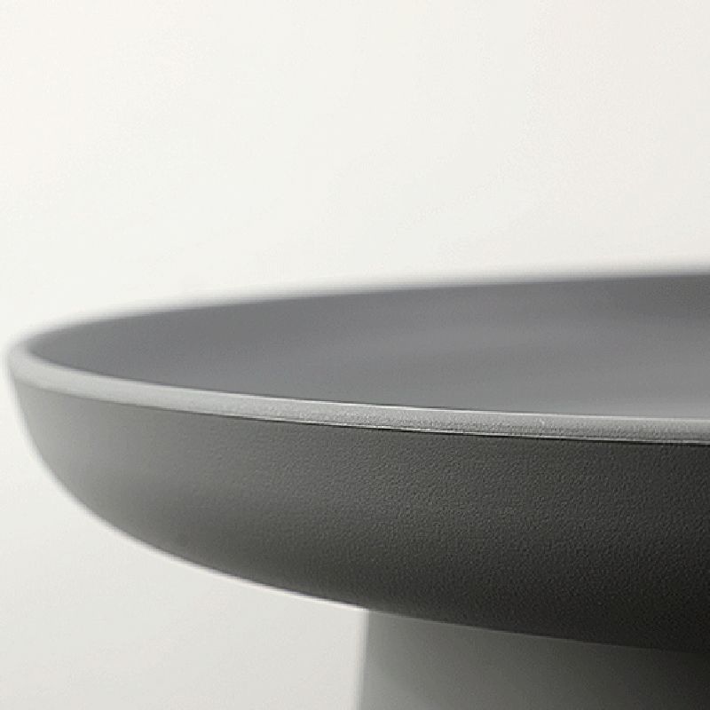 Table basse ronde moderne sur pied, table de cocktail pour le salon