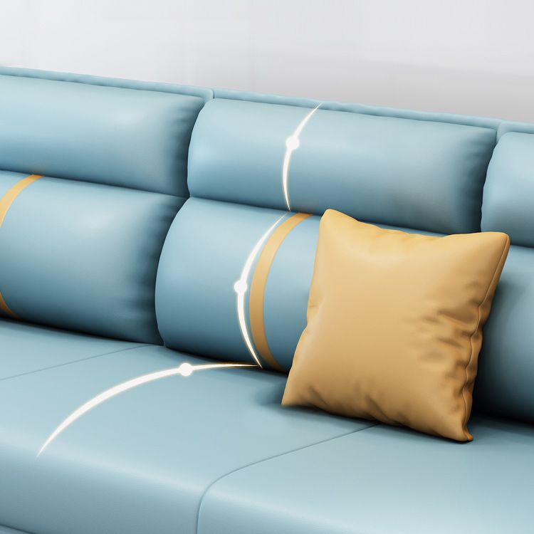 Flared Arms Futon Foldable Pillow Included Cushion Back Sleeper Sofa