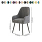 Scandinavian Upholstered Arm Dining Chair Solid Back Dining Single Chair for Home Clearhalo ' kitchen&dining_furn' 'Dining Chairs' 'Dining Tables & Seating' 'dining_chair' 'furn' 'furn_dining_chair' 'Furniture' 'furniture_dining_chair' 'Kitchen & Dining Furniture' 'kitchen' 1200x1200_06b76be9-8354-450d-bb92-cbbea94b349b
