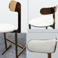 Glam Faux Leather Bar Stool Low Back Counter Bar Stool for Home