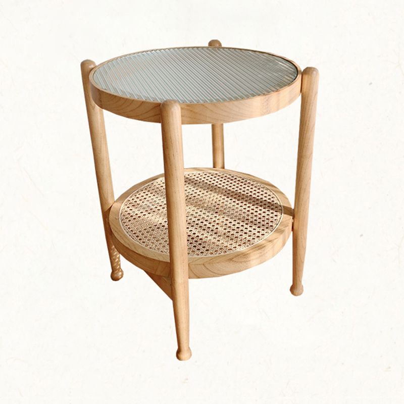 4 Legs Tropical Glass Coffee Table No Distressing Bunching Tables with Shelf Clearhalo 'Coffee & Accent Tables' 'Coffee Tables' 'coffee_tables' 'furn' 'furn_coffee_tables' 'Furniture' 'Living Room Furniture' 1200x1200_06b89ef5-efcf-4ee3-9a7f-fe4a2c5a28ea