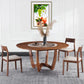 Contemporary Turntable Round Dining Table Ash Wood Sled Base Dining Table Clearhalo 'Dining Tables & Seating' 'Dining Tables' 'dining_table' 'furn' 'furn_dining_table' 'Furniture' 'Kitchen & Dining Furniture' 1200x1200_06b8a3bd-481d-459b-a4cf-676f14fc9c3f