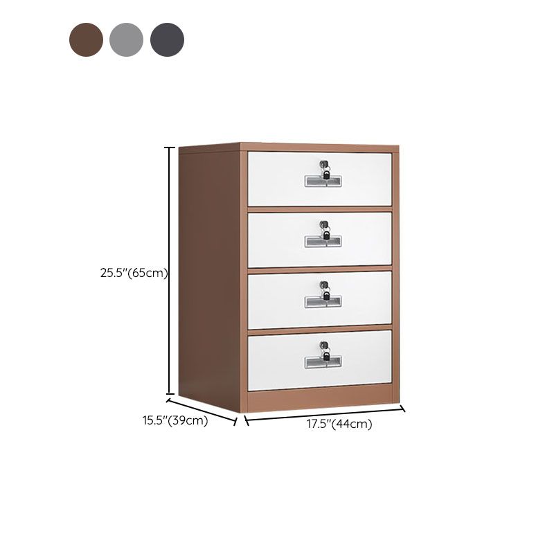 Industrial Metal Filing Cabinet Locking Drawers and Storage Cabinet Clearhalo 'Filing Cabinets' 'filling_cabinets' 'furn' 'furn_filling_cabinets' 'Furniture' 'Office Furniture' 1200x1200_06b9358d-2f2d-499a-a126-d3f29f9d0c09