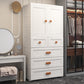 White Plastic Wardrobe Armoire with Legs Contemporary Wardrobe Closet Clearhalo 'Armoires & Wardrobes' 'armoires_wardrobes' 'Bedroom Furniture' 'furn' 'furn_armoires_wardrobes' 'Furniture' 1200x1200_06c03d0c-aa05-4f7b-bfef-94ee5d6a7618