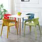 Modern Style Plastic Dining Arm Chair Stacking Dining Chair for Dining Room Clearhalo ' kitchen&dining_furn' 'Dining Chairs' 'Dining Tables & Seating' 'dining_chair' 'furn' 'furn_dining_chair' 'Furniture' 'furniture_dining_chair' 'Kitchen & Dining Furniture' 'kitchen' 1200x1200_06c0a62f-b93c-4b97-ae8b-3cce332d8538