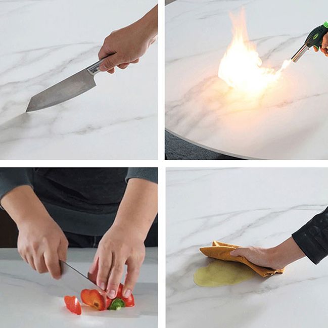 Modern Style 1/2/3/5 Pieces Sintered Stone Pub Table Set Fixed Table Counter Table Clearhalo 'Bar Furniture' 'furn' 'furn_home_bar_bar_sets' 'Furniture' 'Home Bars & Bar Sets' 'home_bar_bar_sets' 'Kitchen & Dining Furniture' 1200x1200_06c269d6-3d48-4562-b6f1-ba3d4aad51c2