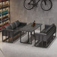 Industrial Sintered Stone Dinner Room Kitchen Table Black Table with Metal Base for Dinning Room Clearhalo ' dining_table' 'Dining Tables & Seating' 'Dining Tables' 'furn' 'furn_dining_table' 'Furniture' 'furniture_dining_table' 'Kitchen & Dining Furniture' 'kitchen&dining_furn' 'kitchen' 'kitchen_dining_table' 1200x1200_06ca9856-7c4c-4822-b709-c67f26fcf416