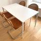 Contemporary Sintered Stone Top Dining Table White Rectangle Shape Dining Table for Kitchen Clearhalo ' dining_table' 'Dining Tables & Seating' 'Dining Tables' 'Furniture' 'furniture_dining_table' 'Kitchen & Dining Furniture' 'kitchen&dining_furn' 'kitchen' 'kitchen_dining_table' 1200x1200_06d22c93-bde5-41f8-b2f9-2d3d4f328aff