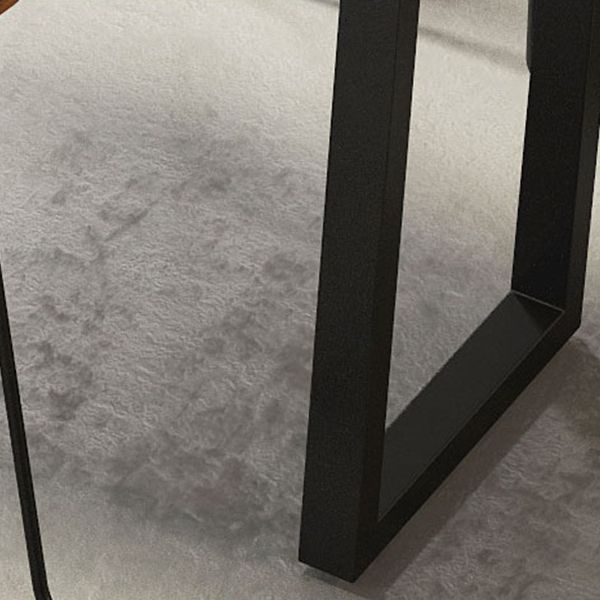 Coffee Shop Industrial Wood Barstool Metal Pedstal Bar Stool with Pedal Clearhalo 'Bar Furniture' 'Bar Stools' 'bar_stools' 'furn' 'furn_bar_stools' 'Furniture' 'Kitchen & Dining Furniture' 1200x1200_06d54ae5-559f-4d8b-a1c4-b79c6356584d