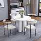 Black Iron Legs Dining Chairs Modern Armless Side Chair for Home Clearhalo 'Dining Chairs' 'Dining Tables & Seating' 'dining_chair' 'furn' 'furn_dining_chair' 'Furniture' 'Kitchen & Dining Furniture' 1200x1200_06d83065-d76e-4a26-9943-dabc46c3fc4d