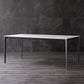 Modern Style Sintered Stone Dining Table White Rectangle Table with 4 Legs for Kitchen Clearhalo ' dining_table' 'Dining Tables & Seating' 'Dining Tables' 'Furniture' 'furniture_dining_table' 'Kitchen & Dining Furniture' 'kitchen&dining_furn' 'kitchen' 'kitchen_dining_table' 1200x1200_06d96e82-5ff7-4fb0-b400-a00a103ed7e0