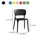 Modern Plastic Indoor-Outdoor Side Chair Open Back Dining Chair Clearhalo ' kitchen&dining_furn' 'Dining Chairs' 'Dining Tables & Seating' 'dining_chair' 'Furniture' 'furniture_dining_chair' 'Kitchen & Dining Furniture' 'kitchen' 1200x1200_06dad63c-4478-4bdb-b11a-819542cce903