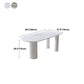 White Tripod Base Dining Table Stone Top Modern Dining Room Kitchen Table Clearhalo 'Dining Tables & Seating' 'Dining Tables' 'dining_table' 'furn' 'furn_dining_table' 'Furniture' 'furniture_dining_table' 'Kitchen & Dining Furniture' 'kitchen' 'kitchen_dining_table' 1200x1200_06dbfc88-4228-4688-abf3-3f07eaaab504