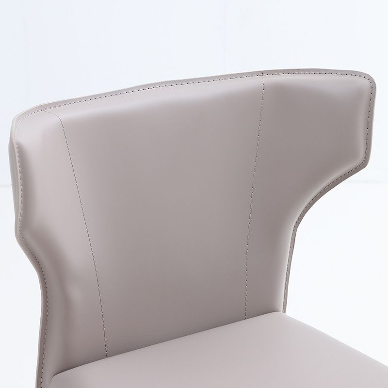 Glam Leather Counter Height Stools Low Back Bar Stools for Indoor Clearhalo 'Bar Furniture' 'Bar Stools' 'bar_stools' 'furn' 'furn_bar_stools' 'Furniture' 'Kitchen & Dining Furniture' 1200x1200_06dd3bfe-77bd-4381-9af3-01992258e664
