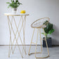 Contemporary Round Bar and Counter Stool Metal Stool with Sled Base Clearhalo 'Bar Furniture' 'Bar Stools' 'bar_stools' 'furn' 'furn_bar_stools' 'Furniture' 'furniture_bar_stools' 'Kitchen & Dining Furniture' 1200x1200_06ddfb2a-b656-4142-aecb-37b8b4a0ef68