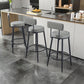 Modern Backrest Armless Counter Stool Iron Kitchen Bar Stool with Velvet Cushion Clearhalo 'Bar Furniture' 'Bar Stools' 'bar_stools' 'furn' 'furn_bar_stools' 'Furniture' 'furniture_bar_stools' 'Kitchen & Dining Furniture' 1200x1200_06de018d-6c59-4d83-a544-9792ff36a334