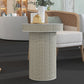 Contemporary Round Cocktail Table Single Slate Coffee Cocktail Table Clearhalo 'Coffee & Accent Tables' 'Coffee Tables' 'coffee_tables' 'furn' 'furn_coffee_tables' 'Furniture' 'Living Room Furniture' 1200x1200_06e3e3d9-8109-45da-83df-9ea5bc7abdc1
