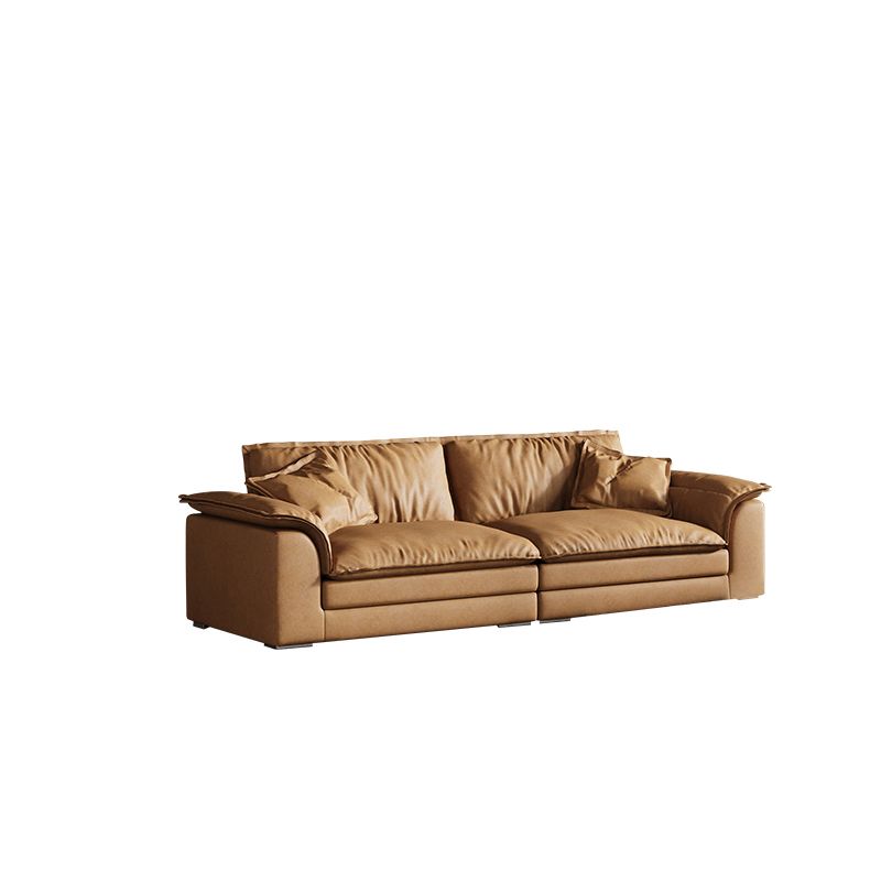 29.53" H Modern Square Arm Sofa with Multiple Cushion Seat for Living Room,Apartment Clearhalo 'furn' 'furn_sofas' 'Furniture' 'furniture_sofas' 'kitchen' 'kitchen_sofas' 'Living Room Furniture' 'Sofa' 'sofas' 1200x1200_06e63b8d-e892-48a0-9d4d-e5ab9d70e4d7