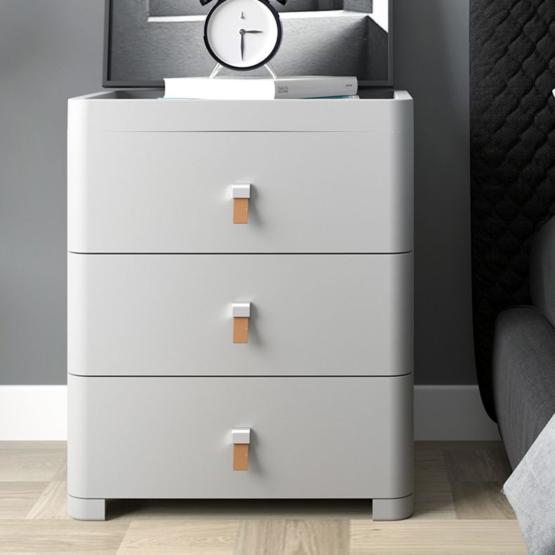Contemporary Grey / White Chest Plastic Chest with Drawers for Bedroom Clearhalo 'Bedroom Furniture' 'Dressers & Chests' 'dressers_chests' 'furn' 'furn_dressers_chests' 'Furniture' 1200x1200_06e78f1d-93b7-424f-ba03-f2b0a89ec480