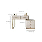 Glam Stone Vanity Dressing Table 5-Drawers Vanity Dressing Table