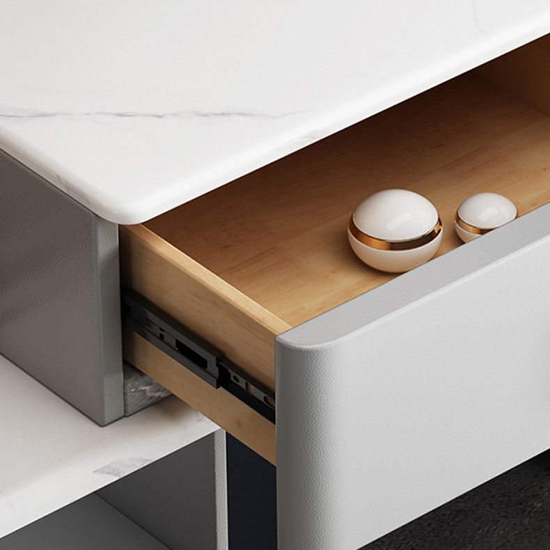 Slaapkamer make-up ijdelheid 33.46 "L glam-kaptafel met 4 laden