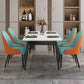 Contemporary Upholstered Armless Dining Chairs Parsons Chairs