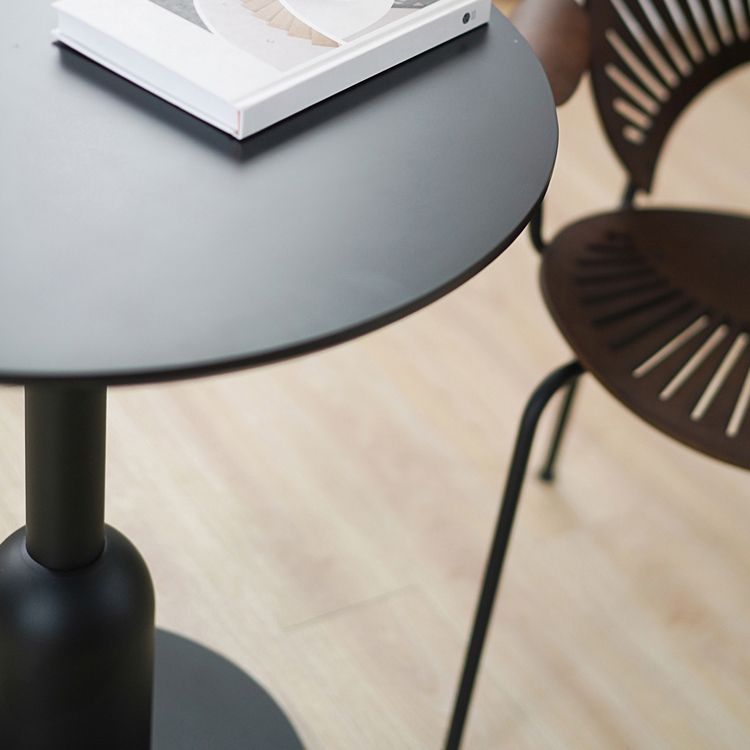 Industrial Style Dining Site Table MDF Dining Room Furniture with Pedestal Base Clearhalo ' dining_table' 'Dining Tables & Seating' 'Dining Tables' 'furn' 'furn_dining_table' 'Furniture' 'furniture_dining_table' 'Kitchen & Dining Furniture' 'kitchen&dining_furn' 'kitchen' 'kitchen_dining_table' 1200x1200_06f12ba0-82a3-4ed9-b23b-4f38ad17aedb