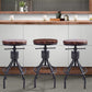 Industrial Metal Counter Height Stools Adjustable Bar Stool for Indoor Clearhalo 'Bar Furniture' 'Bar Stools' 'bar_stools' 'furn' 'furn_bar_stools' 'Furniture' 'Kitchen & Dining Furniture' 1200x1200_06f442da-3c64-4e64-8f5f-90f185912a44