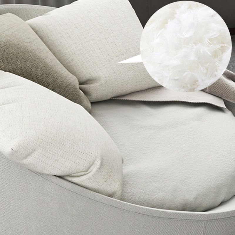 Cuscini rimovibili in cotone rimovibile per camera da letto solido.