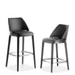 Scandinavian Faux Leather Bar Stools Solid Wood Stool with Footrest Clearhalo 'Bar Furniture' 'Bar Stools' 'bar_stools' 'furn' 'furn_bar_stools' 'Furniture' 'Kitchen & Dining Furniture' 1200x1200_06f97cca-553c-4a7e-b54a-21bdc989f388