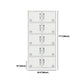 Contemporary Style Wardrobe White Metal Wardrobe Closet for Home Clearhalo 'Armoires & Wardrobes' 'armoires_wardrobes' 'Bedroom Furniture' 'furn' 'furn_armoires_wardrobes' 'Furniture' 1200x1200_06fd8ea4-228c-4df8-845b-9f8edd7634d2