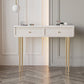 Glam Slate Top Vanity Dressing Table Solid Wood Vanity Desk with Drawers Clearhalo 'Bedroom Furniture' 'furn' 'furn_makeup_vanities' 'Furniture' 'Makeup Vanities' 'makeup_vanities' 1200x1200_07000912-7f2a-4a11-b04e-ecd5ca293176