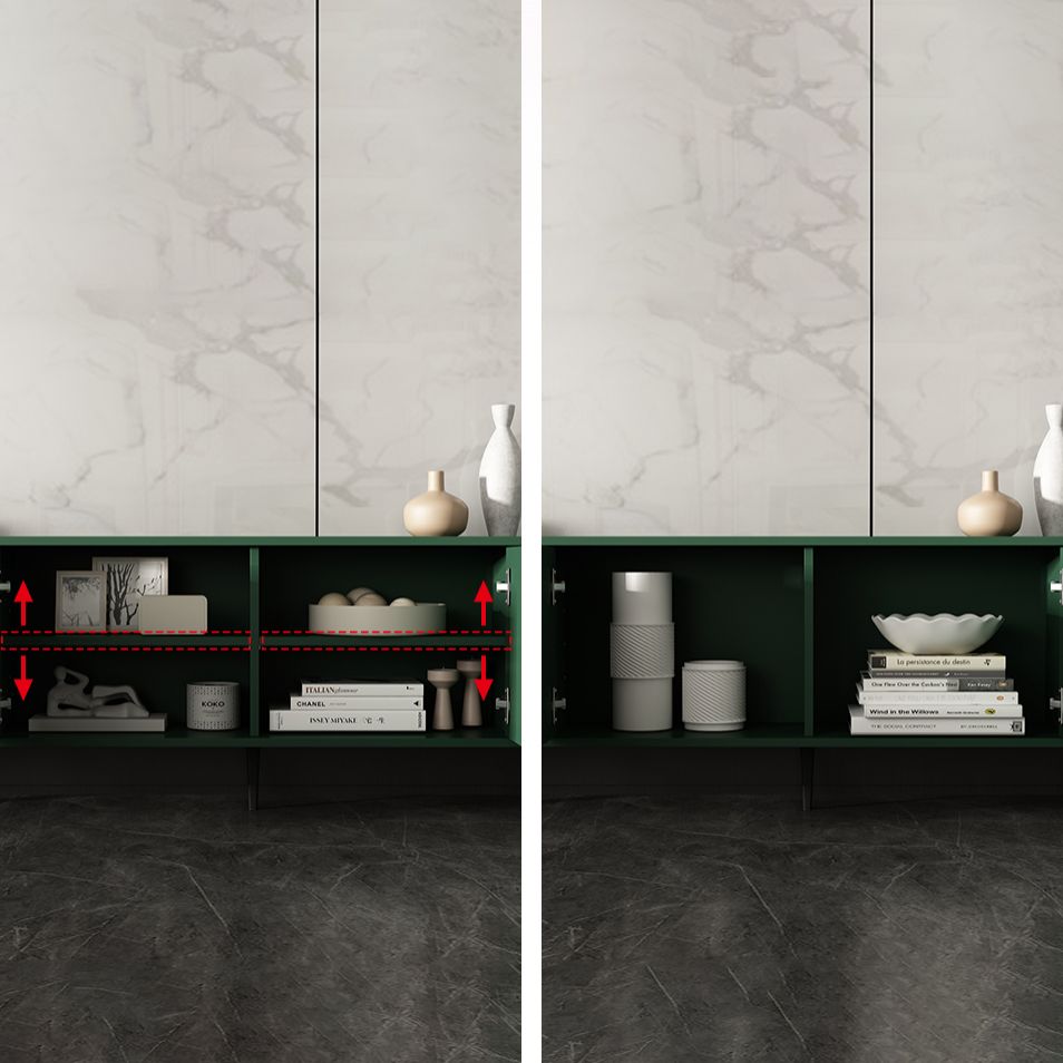 Wooden Enclosed Storage TV Console Scandinavian TV Stand with Cabinet Clearhalo 'furn' 'furn_tv_stands_entertainment_centers' 'Furniture' 'Living Room Furniture' 'TV Stands & Entertainment Centers' 'TV Stands & Media Storage Furniture' 'tv_stands_entertainment_centers' 1200x1200_07028c27-e889-443c-b21f-eb256b970732