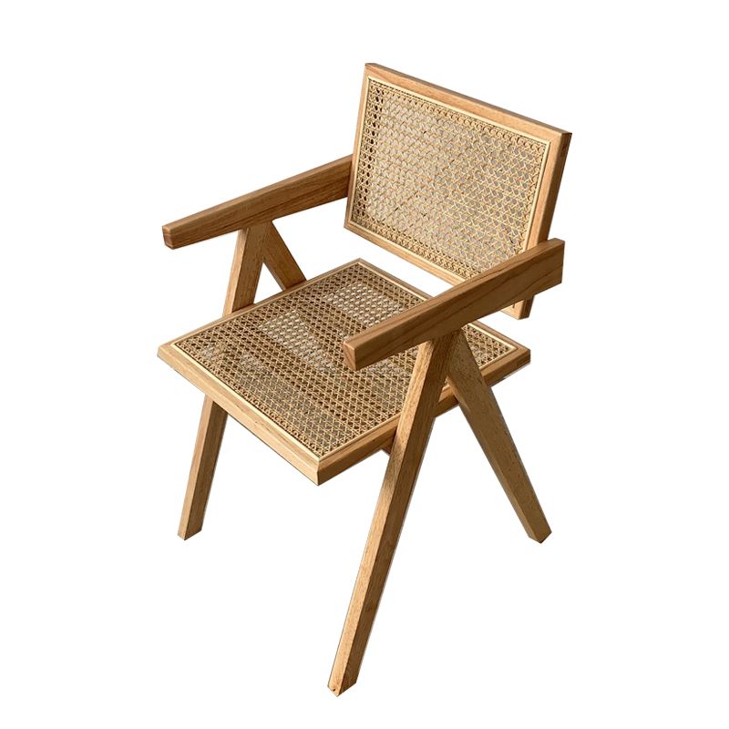 Contemporary Style Wooden Dining Chair Open Back Single Dining Side Chair for Kitchen Clearhalo ' kitchen&dining_furn' 'Dining Chairs' 'Dining Tables & Seating' 'dining_chair' 'furn' 'furn_dining_chair' 'Furniture' 'furniture_dining_chair' 'Kitchen & Dining Furniture' 'kitchen' 1200x1200_0706a6d3-0811-4674-bcde-6df0409b41f8