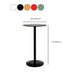 Modem & Contemporary Metal Round Bar Wine Table for Living Room Clearhalo 'Bar Furniture' 'Bar Tables' 'bar_tables' 'furn' 'furn_bar_tables' 'Furniture' 'Kitchen & Dining Furniture' 1200x1200_070866ab-267b-4f0c-94de-2058bde37945