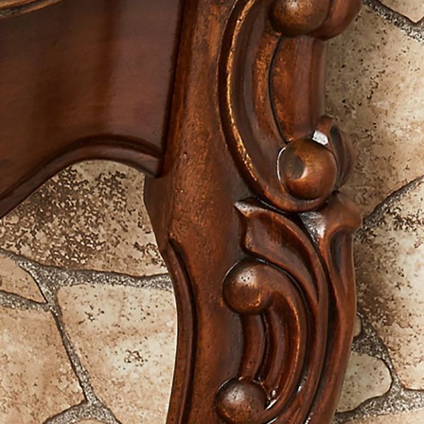 Tavolo da console resistente alla mezza luna in legno per le legno per la sala