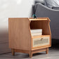 1 Drawer Night Table Modern Solid Wood Nightstand ,20.5" Tall Clearhalo 'Bedroom Furniture' 'furn' 'furn_night_stand' 'Furniture' 'night_stand' 'Nightstands' 1200x1200_070ae2aa-814b-4608-9e7a-ece5133c4d7f
