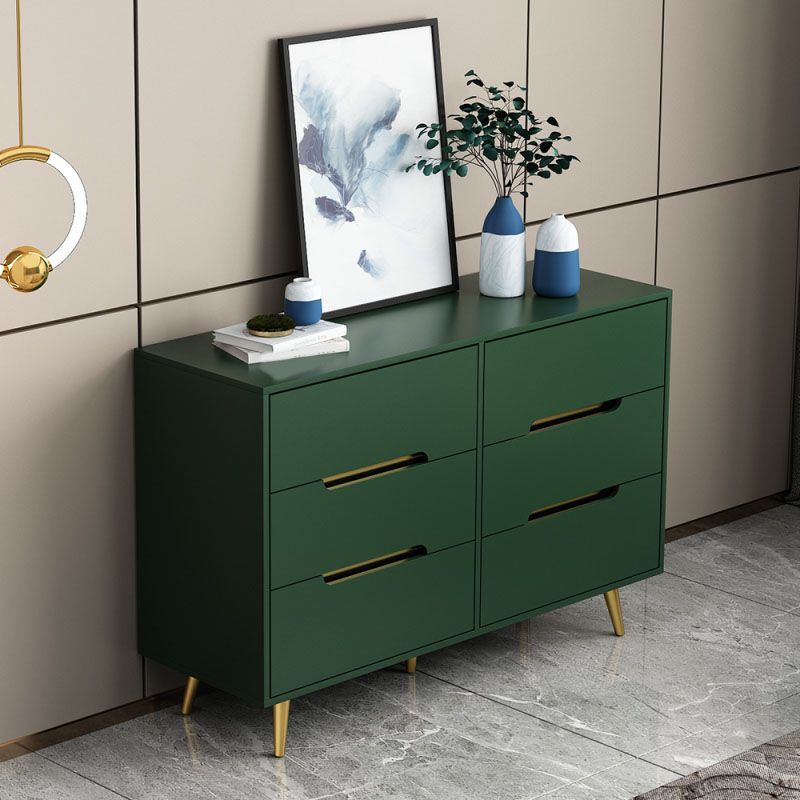 Glam houten borst slaapkamer 16 "W opbergkist met 3 laden