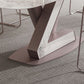 Metal Traditional Luxury Rectangle Table Sintered Stone Table with Pedestal Clearhalo ' dining_table' 'Dining Tables & Seating' 'Dining Tables' 'furn' 'furn_dining_table' 'Furniture' 'furniture_dining_table' 'Kitchen & Dining Furniture' 'kitchen&dining_furn' 'kitchen' 'kitchen_dining_table' 1200x1200_070c078c-eb05-4614-8f81-998b95028781