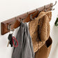 Brown Wooden Coat Hanger Modern Style Minimalist Home Wall Hanging Coat Rack Clearhalo 'Entry & Mudroom Furniture' 'furn' 'furn_hall_tree_coat_racks' 'Furniture' 'Hall Trees & Coat Racks' 'hall_tree_coat_racks' 1200x1200_070d85b0-27e4-4550-83ac-5cbd922ae2c6