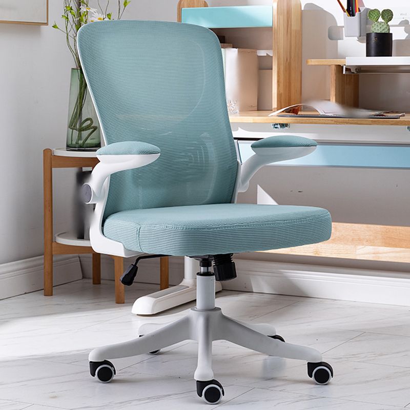 High Back Office Chair with Sponge Cushion Adjustable Arm Office Chair for Office Clearhalo 'furn' 'furn_office_chair' 'Furniture' 'furniture_office_chair' 'Office Chairs' 'Office Furniture' 'office_chair' 1200x1200_070e0b34-ea53-458a-b9eb-d444bc2d1304